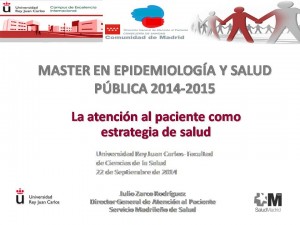 PORTADA MASTER EN EPIDEMIOLOGÍA Y SALUD PÚBLICA 2014-2015